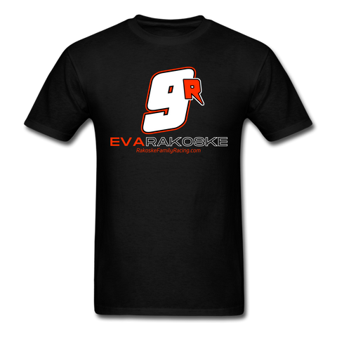 Eva Rakoske | Rakoske Family Racing | Partner Program | Adult T-Shirt - black