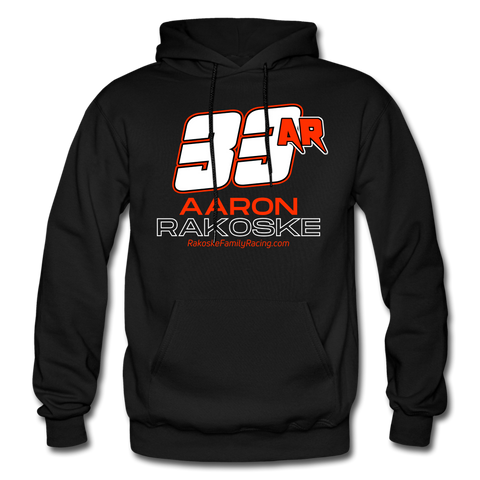 Aaron Rakoske | Rakoske Family Racing | Partner Program | Adult Hoodie - black