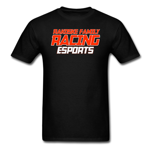 Rakoske Family Racing eSports | Partner Program | Adult T-Shirt - black