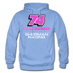 Amelia Sherman | Sherman Racing | Partner Program | Adult Hoodie - carolina blue