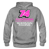 Amelia Sherman | Sherman Racing | Partner Program | Adult Hoodie - graphite heather