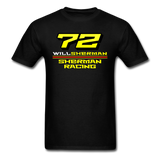 Will Sherman | Sherman Racing | Partner Program | Adult T-Shirt - black