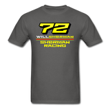 Will Sherman | Sherman Racing | Partner Program | Adult T-Shirt - charcoal