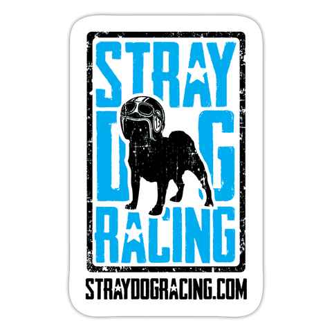 Stray Dog Racing | 2022 Design | Partner Program | Sticker - white matte
