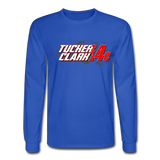 Tucker Clark | Clark Boyz Racing | 2022 Design | Adult Long Sleeve T-Shirt - royal blue