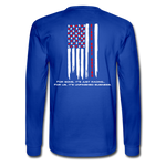 Tucker Clark | Clark Boyz Racing | 2022 Design | Adult Long Sleeve T-Shirt - royal blue