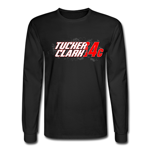Tucker Clark | Clark Boyz Racing | 2022 Design | Adult Long Sleeve T-Shirt - black