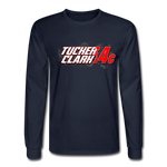 Tucker Clark | Clark Boyz Racing | 2022 Design | Adult Long Sleeve T-Shirt - navy