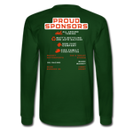 Mark Burgess Jr | 2022 Design | Adult LS T-Shirt - forest green