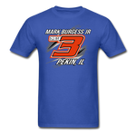 Mark Burgess Jr | 2022 Design | Adult T-Shirt - royal blue