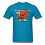 Mark Burgess Jr | 2022 Design | Adult T-Shirt - turquoise