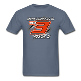 Mark Burgess Jr | 2022 Design | Adult T-Shirt - denim