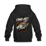 Camo Joey | Straightline Motorsports | Youth Hoodie - black