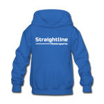 Camo Joey | Straightline Motorsports | Youth Hoodie - royal blue