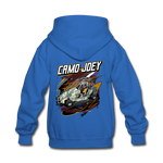 Camo Joey | Straightline Motorsports | Youth Hoodie - royal blue