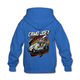 Camo Joey | Straightline Motorsports | Youth Hoodie - royal blue