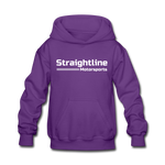 Camo Joey | Straightline Motorsports | Youth Hoodie - purple