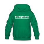 Camo Joey | Straightline Motorsports | Youth Hoodie - kelly green