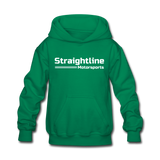 Camo Joey | Straightline Motorsports | Youth Hoodie - kelly green