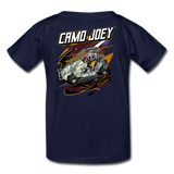 Camo Joey | Straightline Motorsports | Youth T-Shirt - navy