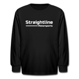 Camo Joey | Straightline Motorsports | Youth LS T-Shirt - black