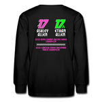 Allen Racing | 2022 Design | Youth LS T-Shirt - black