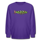 Allen Racing | 2022 Design | Youth LS T-Shirt - dark purple
