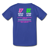 Allen Racing | 2022 Design | Youth T-Shirt - royal blue