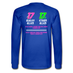 Allen Racing | 2022 Design | Adult LS T-Shirt - royal blue