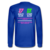 Allen Racing | 2022 Design | Adult LS T-Shirt - royal blue