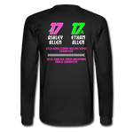 Allen Racing | 2022 Design | Adult LS T-Shirt - black