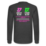 Allen Racing | 2022 Design | Adult LS T-Shirt - heather black