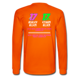 Allen Racing | 2022 Design | Adult LS T-Shirt - orange