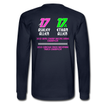 Allen Racing | 2022 Design | Adult LS T-Shirt - navy