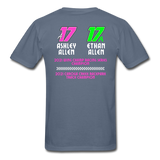 Allen Racing | 2022 Design | Adult T-Shirt - denim