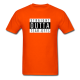 Straight Outta Tear-offs | Adult T-Shirt - orange