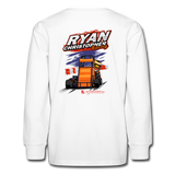 Ryan Christopher Racing | 2022 Design | Youth LS T-Shirt - white