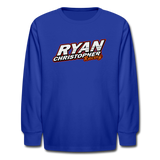 Ryan Christopher Racing | 2022 Design | Youth LS T-Shirt - royal blue