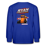 Ryan Christopher Racing | 2022 Design | Youth LS T-Shirt - royal blue