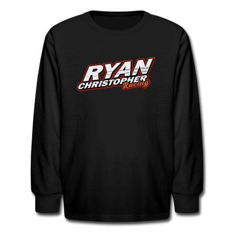 Ryan Christopher Racing | 2022 Design | Youth LS T-Shirt - black