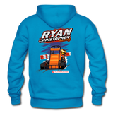 Ryan Christopher Racing | 2022 Design | Adult Hoodie - turquoise