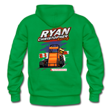 Ryan Christopher Racing | 2022 Design | Adult Hoodie - kelly green