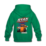 Ryan Christopher Racing | 2022 Design | Youth Hoodie - kelly green