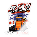 Ryan Christopher Racing | 2022 Design | Sticker - transparent glossy