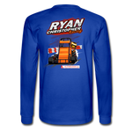Ryan Christopher Racing | 2022 Design | Adult LS T-Shirt - royal blue