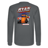 Ryan Christopher Racing | 2022 Design | Adult LS T-Shirt - charcoal