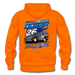 Derick Doerr | 2022 Design | Adult Hoodie (Back Design) - orange