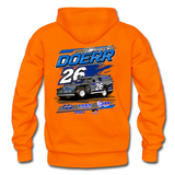 Derick Doerr | 2022 Design | Adult Hoodie (Back Design) - orange