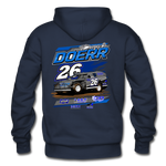 Derick Doerr | 2022 Design | Adult Hoodie (Back Design) - navy