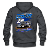 Derick Doerr | 2022 Design | Adult Hoodie (Back Design) - charcoal grey